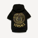 Medusa dog hoodie inspired by Versace