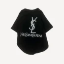 Pup Saint Laurpaw Logo dog tee