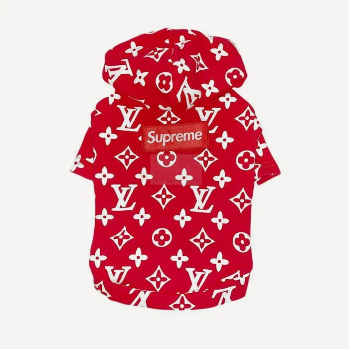 Pupreme x Chewy V Hoodie dog hoodie, Supreme inspired