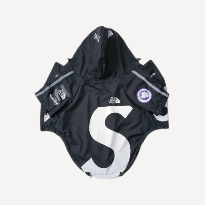 S dog windbreaker inspired by Supreme x The North Face view 3