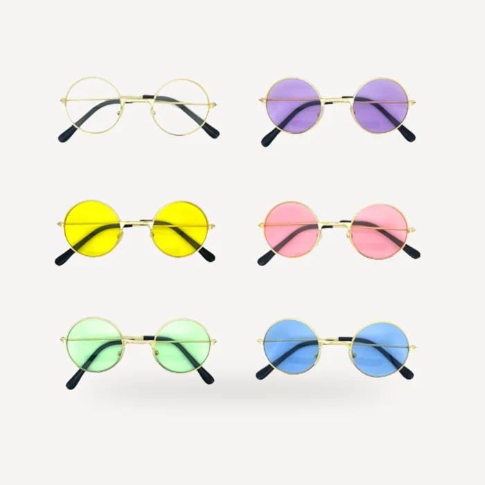 Round Frame Dog Sunglasses