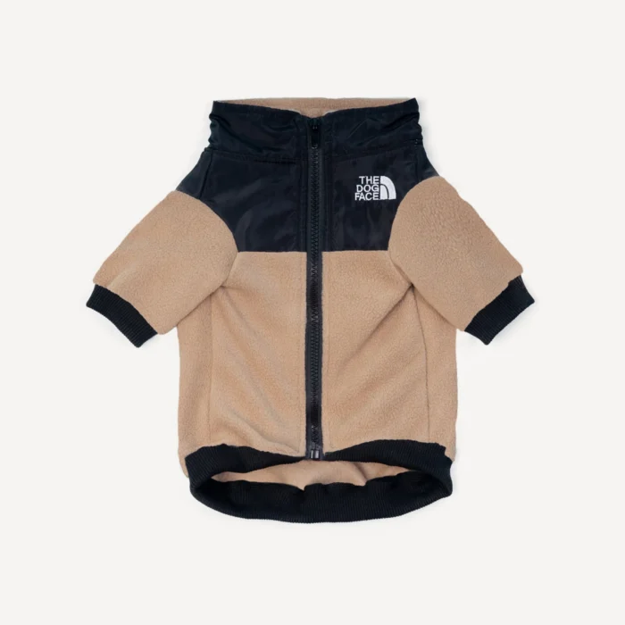 TDF Fleece Jacket dog fleece jacket, The North Face inspired