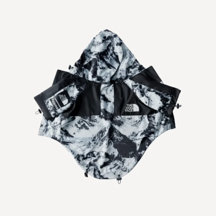 Frosty Trek dog jacket inspired by The North Face view 4