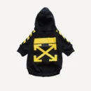 Arrow dog hoodie inspired by Off-White view 3