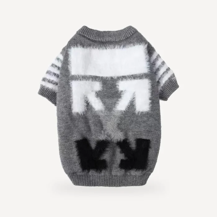Arrows dog sweater inspired by Off-White view 4
