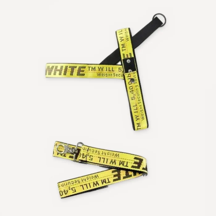 Harness & Leash dog set inspired by Off-White view 8