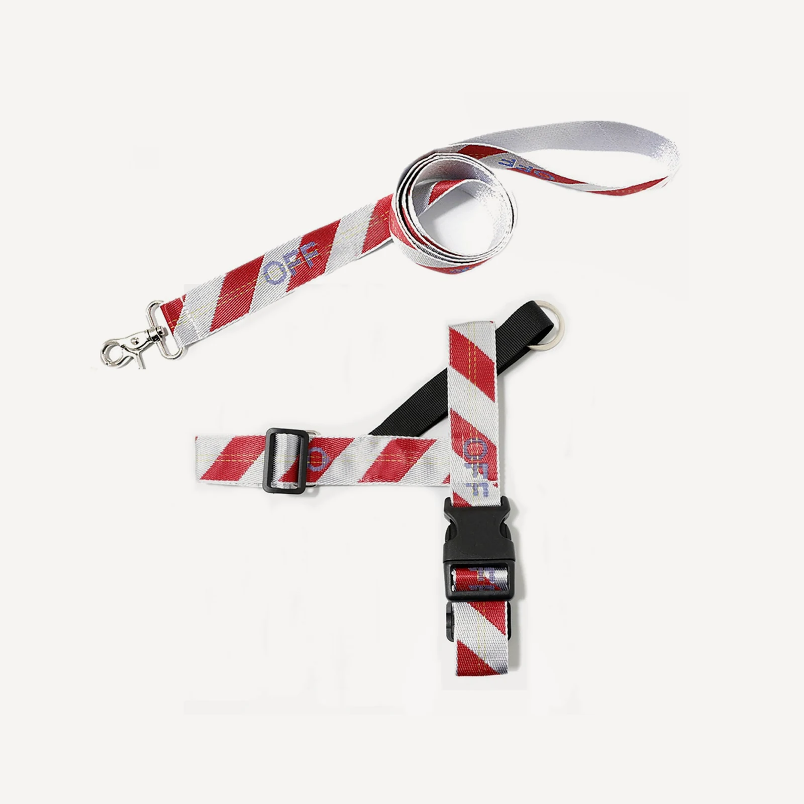 Hazard Harness dog leash inspired by Off-White