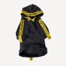 Industrial dog hoodie inspired by Off-White view 4