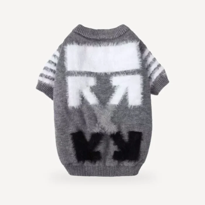 Off dog sweater inspired by Off-White view 4
