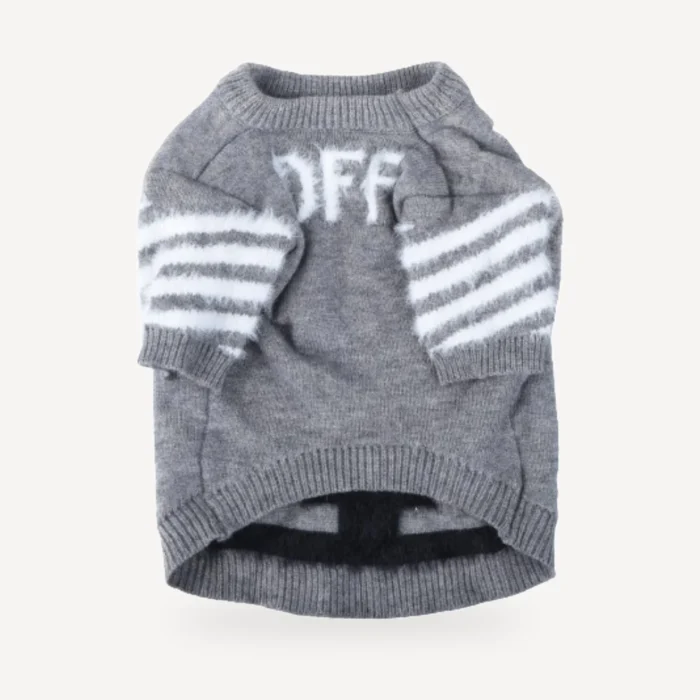 Off dog sweater inspired by Off-White view 5