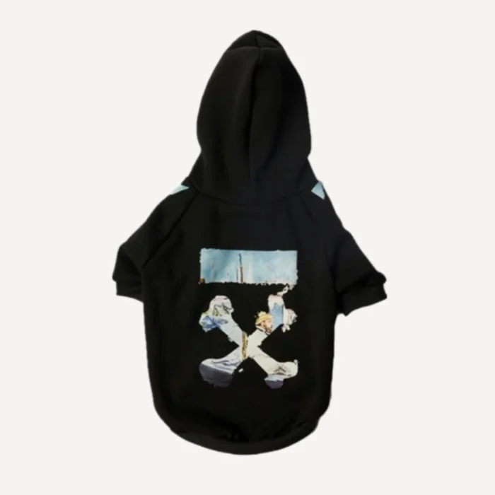 Quote dog hoodie inspired by Off-White view 2