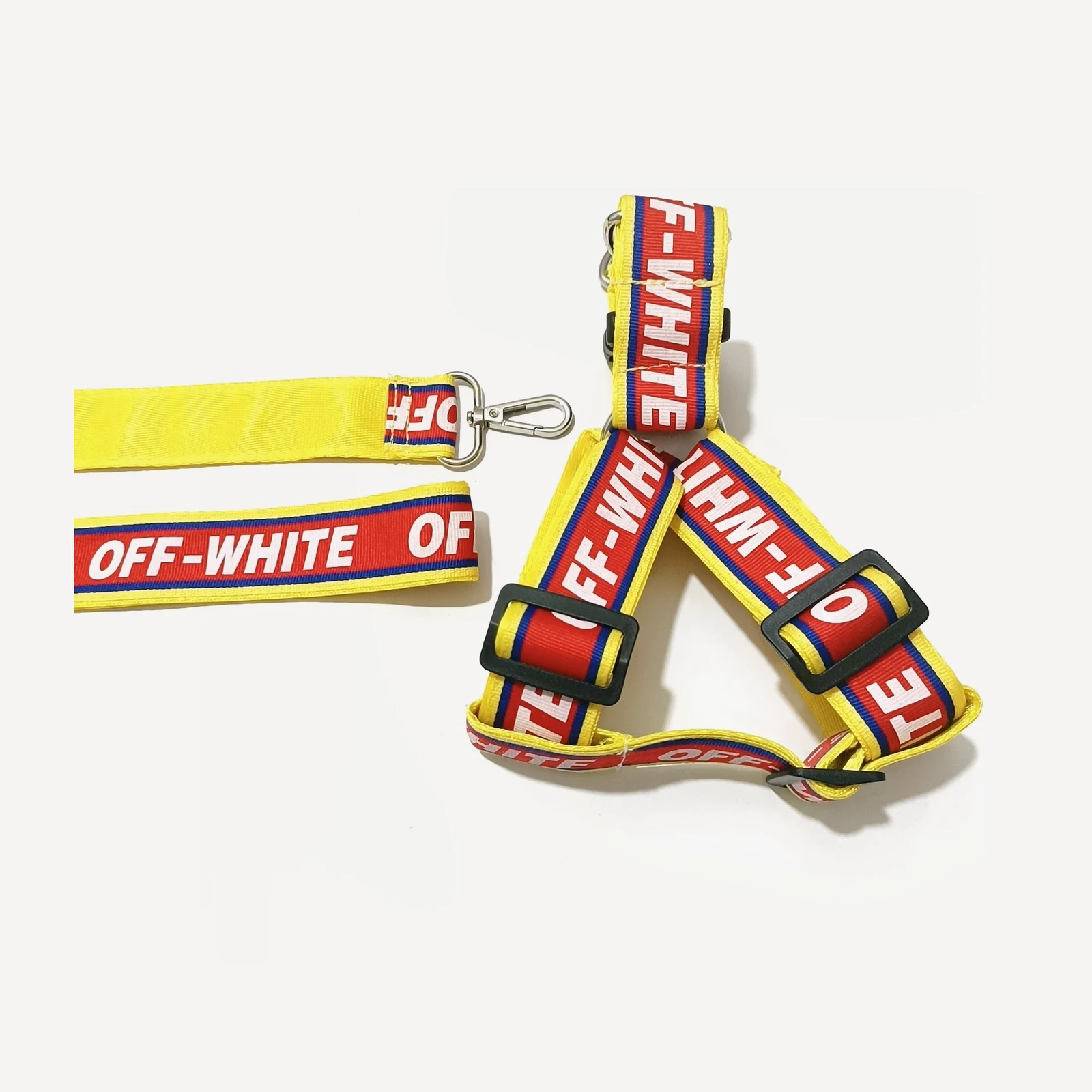 Street Savvy Harness Collar Leash dog set inspired by Off-White view 6