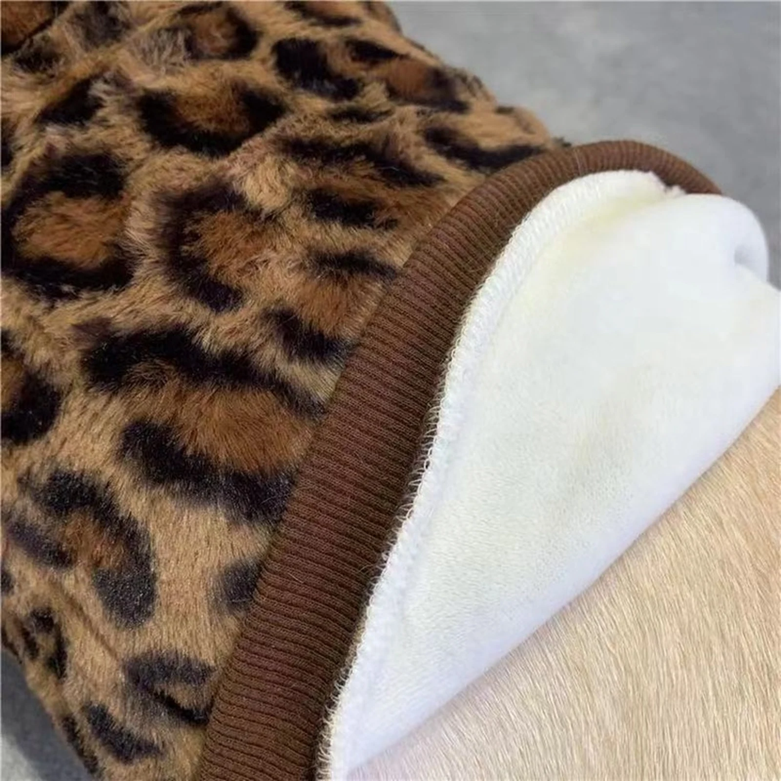 Chewy V Plush Pullover detail