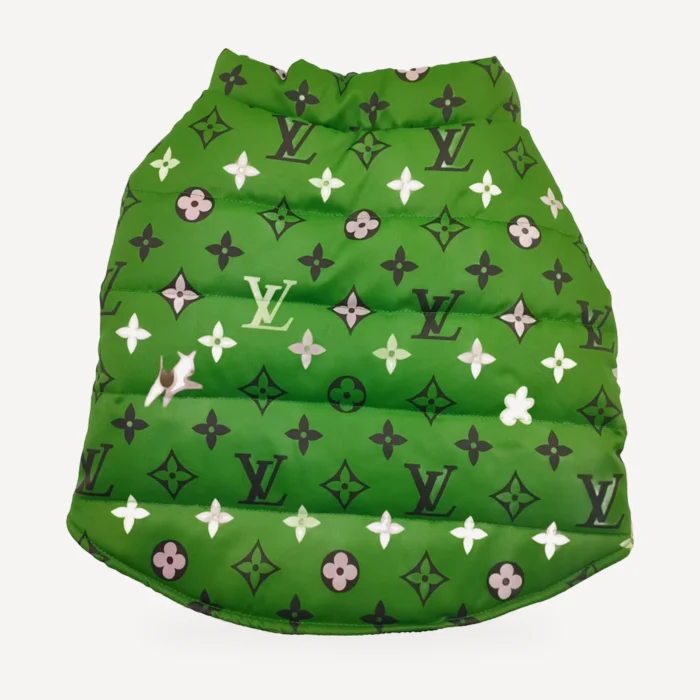 Chewy V Green Puffer Jacket product view