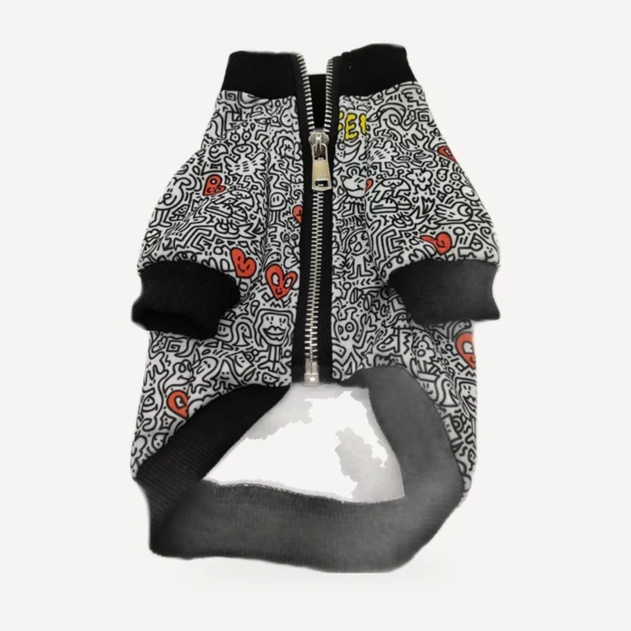 Furdi Doodle Heart Sweatshirt product view