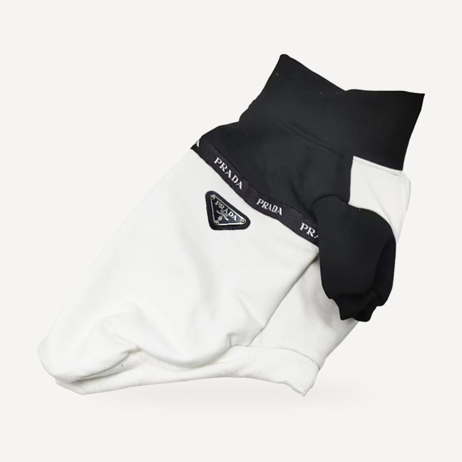 Pawda Colorblock Logo Sweater product view
