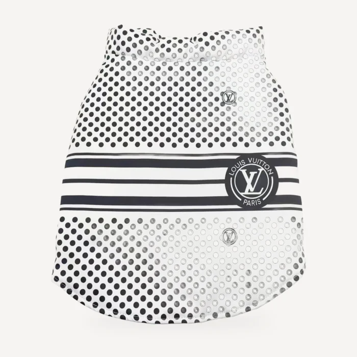 Chewy V Polka Dot Zip Vest product view