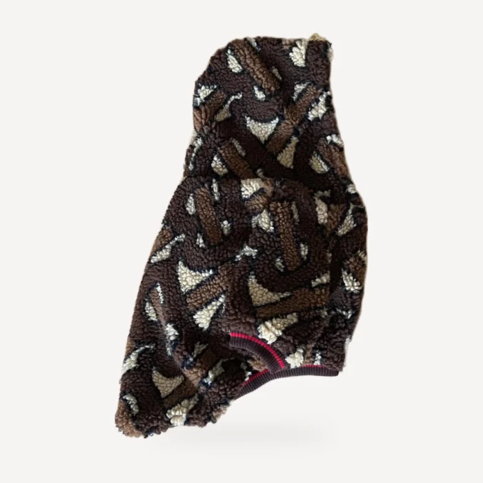 Furberry Monogram Sherpa Hoodie product view
