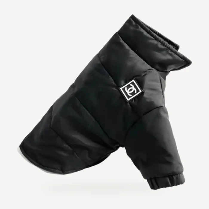 Chewnel Black Puffer Jacket product view