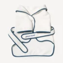 Paws Hotel Bathrobe in white